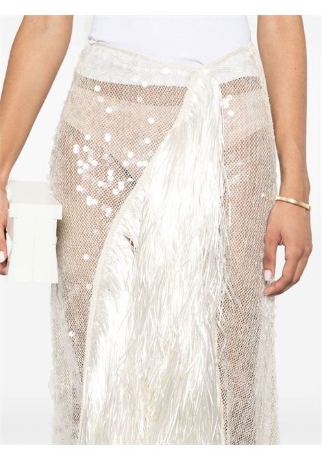 Gonna lunga con frange David Koma - donna DAVID KOMA | RE25DK34SLCRM